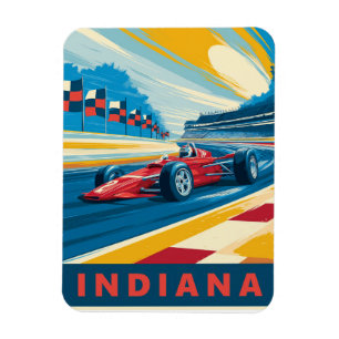 Magnet Flexible Course vintage Indiana