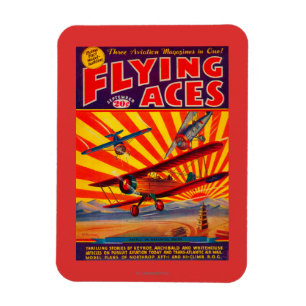 Magnet Flexible Couverture du magazine Flying Aces