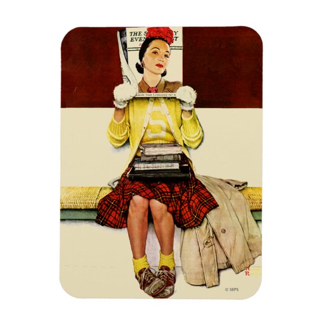 Magnet Flexible Cover Girl (Vertical)