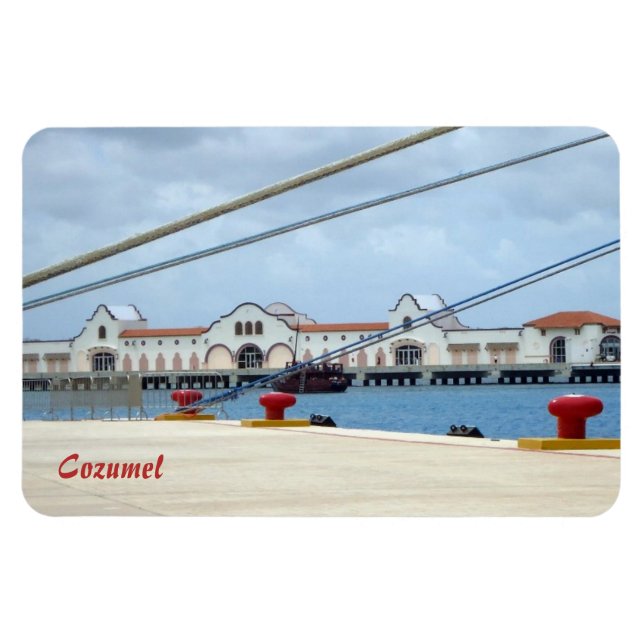 Magnet Flexible Cozumel Dockside (Horizontal)