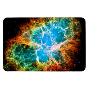 Magnet Flexible Crabe Nebula Supernova Resnant Hubble Photo de l'e