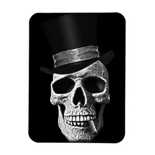 Magnet Flexible Crâne de casquette supérieur
