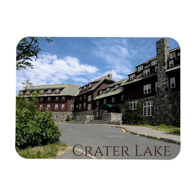 Magnet Flexible Crater Lake Lodge Crater Lake National Park (Horizontal)