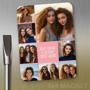 Magnet Flexible Créer un collage de photos personnalisé - 8 photos