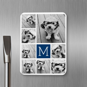 Magnet Flexible Créer un collage photo personnalisé avec 8 photos