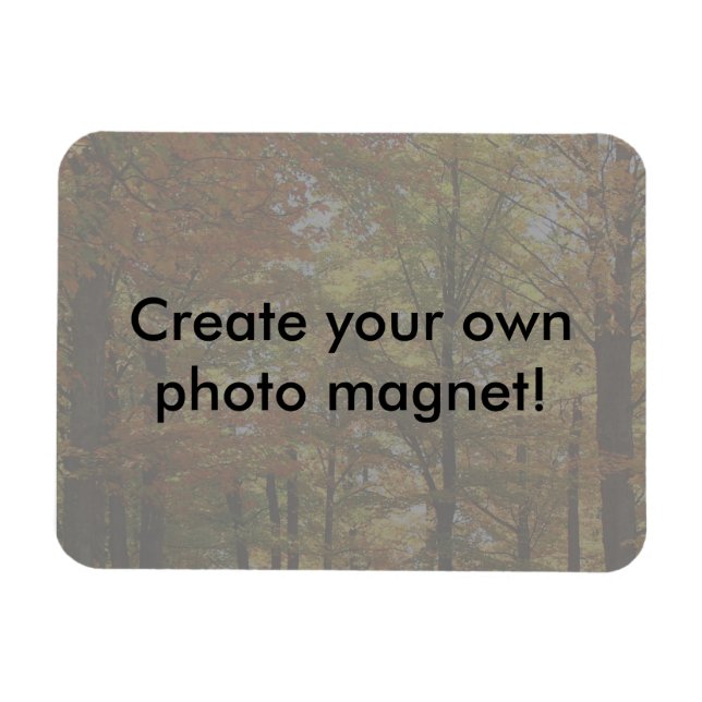Magnet Flexible Créez votre propre aimant de conservation de photo (Horizontal)