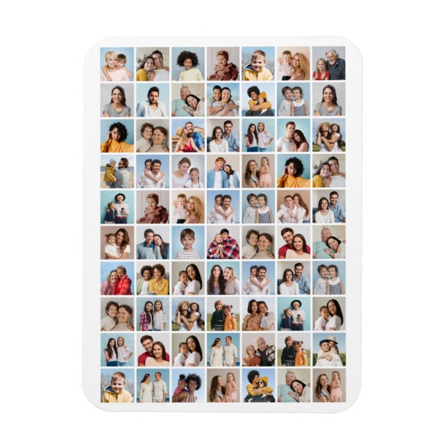 Magnet Flexible Créez votre propre collection de photos 70 couleur (Vertical)