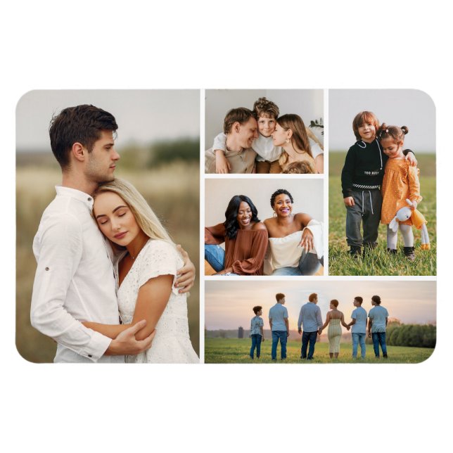Magnet Flexible Créez votre propre collection photo 5 (Horizontal)