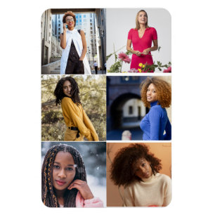 Magnet Flexible Créez votre propre collection photo de 6 personnes