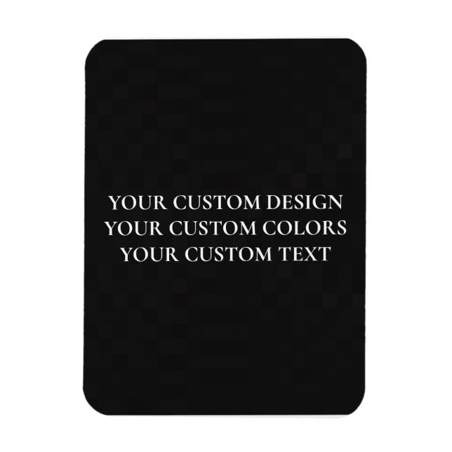 Magnet Flexible Créez votre propre personnalisation (Vertical)