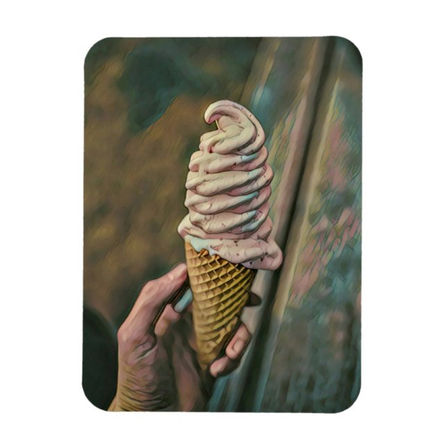 Magnet Flexible crème glacée froide cool (Vertical)