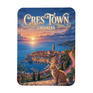 Magnet Flexible Cres Town, Cres, Croatie Croatie