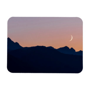 Magnet Flexible Crescent Moon & Vénus   Seabeck, Washington