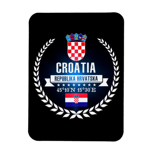 Magnet Flexible Croatie (Vertical)