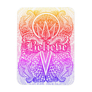 Magnet Flexible Croire - Citation de déclaration positive