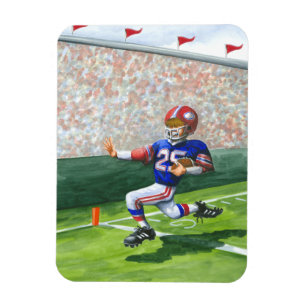 Magnet Flexible Croisement de la ligne de but pour un touchdown