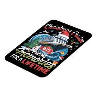 Magnet Flexible Croisière de Noël 2025 Créer des souvenirs pour to