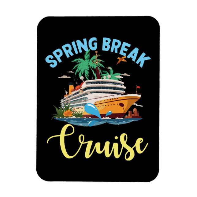 Magnet Flexible Croisière Spring Break (Vertical)