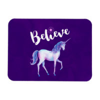 Croyez avec Unicorn dans les aquarelles pastel