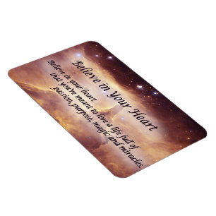Magnet Flexible Croyez en votre coeur Inspirationnel