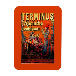 Magnet Flexible Cru PosterEurope d'absinthe de terminus