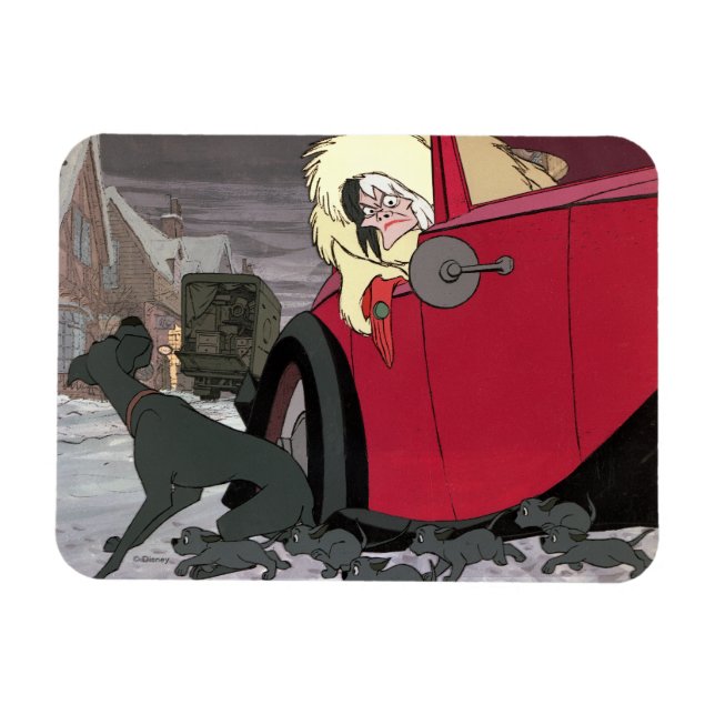 Magnet Flexible Cruella De Vil | Attention ! (Horizontal)
