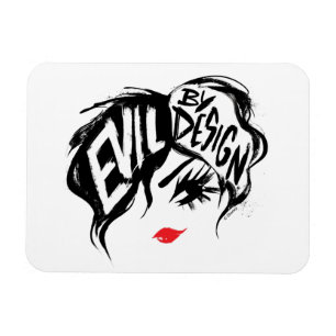 Magnet Flexible Cruella  Le Mal Par Le Design Brush Stroke Peintur