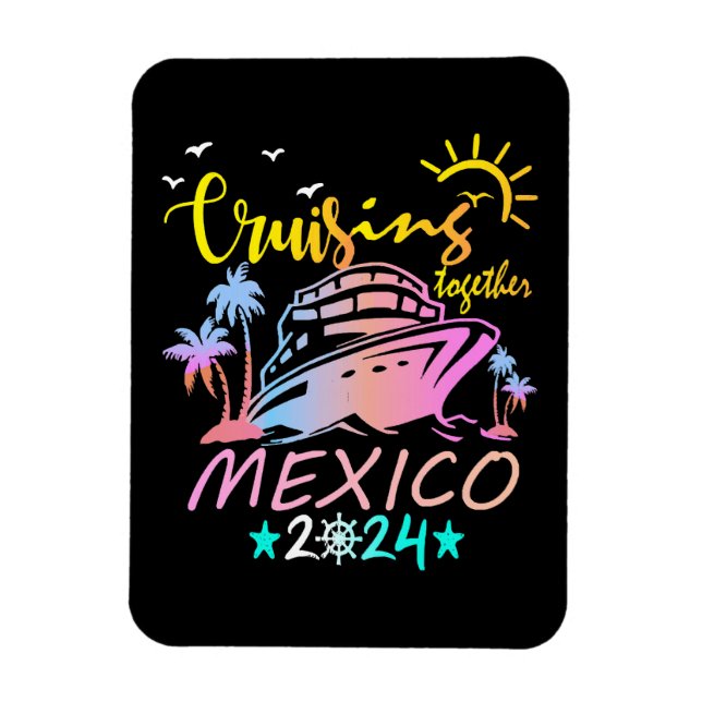 Magnet Flexible Cruise familiale du Mexique (Vertical)