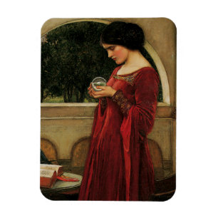 Magnet Flexible Crystal Ball Woman Waterhouse Peinture