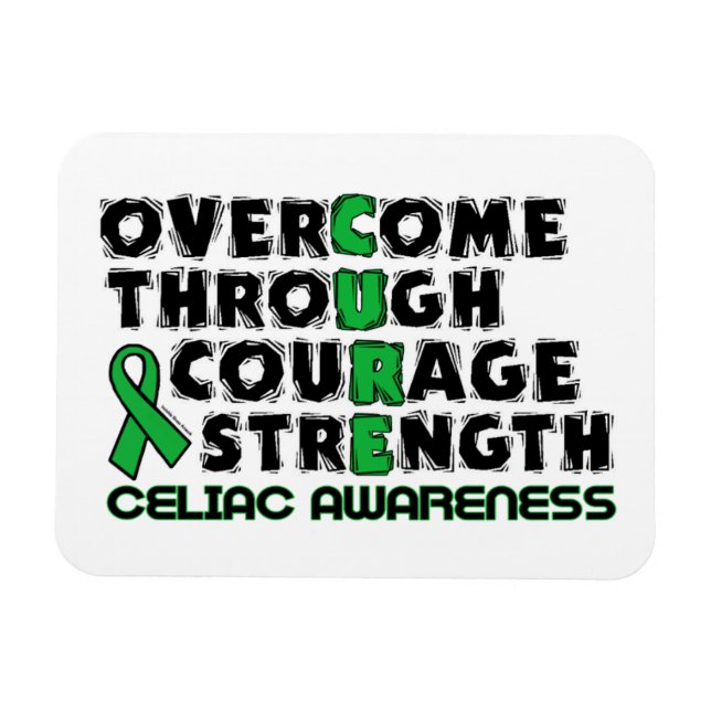 Magnet Flexible CURE...Celiac (Horizontal)