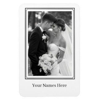 Magnet Flexible Custom Wedding Potrait 