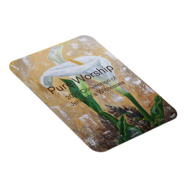 Magnet Flexible Customize 2025 JW Convention  (Côté Droit)