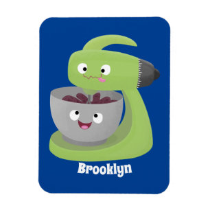 Magnet Flexible Cute cake mixer cuisine appareil dessin animé