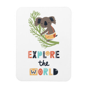 Magnet Flexible Cute Exploration Koala