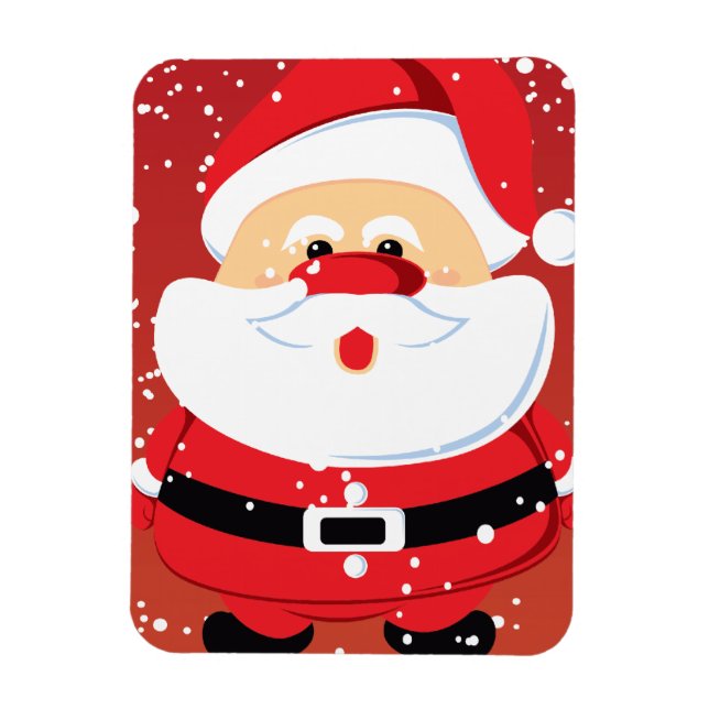 Magnet Flexible Cute Noël du Père Noël (Vertical)