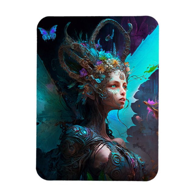 Magnet Flexible Cyber Fairy Imaginaire Art (Vertical)