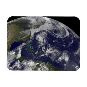 Magnet Flexible Cyclones Tropicaux Katia, Lee, Maria Et Nate.