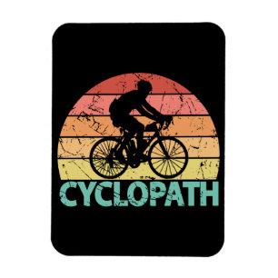 Magnet Flexible Cyclopath drôle Cyclisme