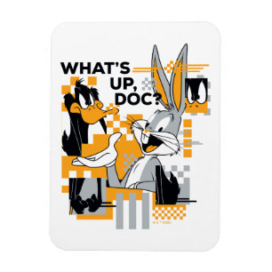 Magnet Flexible DAFFY DUCK™ & BUGS BUNNY™ Glitch