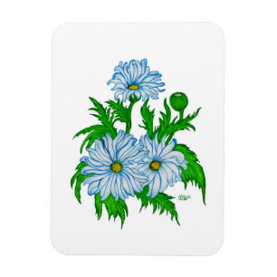 Magnet Flexible Daisies flowers
