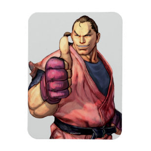 Magnet Flexible Dan avec le pouce vers le haut