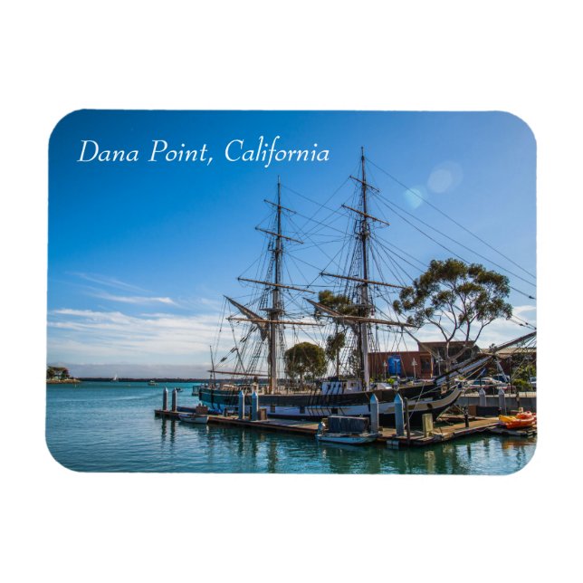 Magnet Flexible Dana Point Harbour California (Horizontal)
