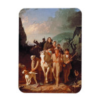 Daniel Boone escortant des colons