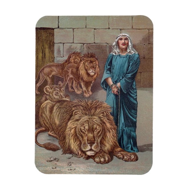 Magnet Flexible Daniel dans le Den du Lion (Vertical)