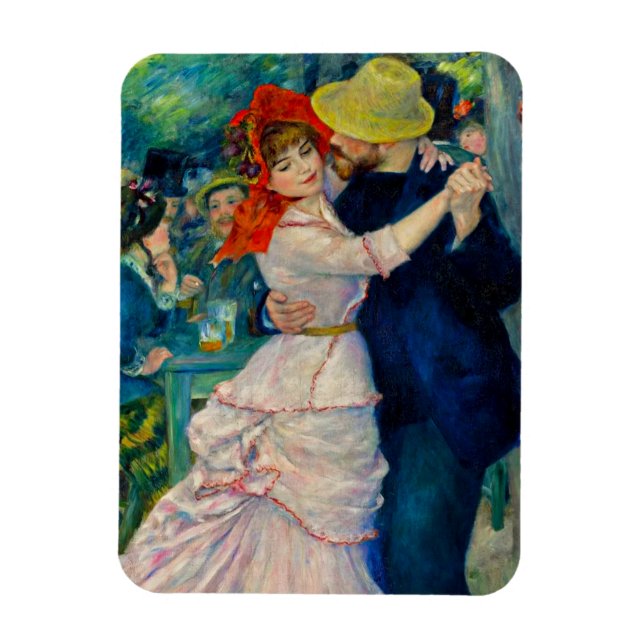 Magnet Flexible Danse à Bougival Pierre Renoir (Vertical)