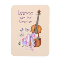 Danse avec violon et chaussures de ballet