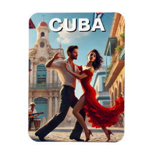 Magnet Flexible Danseurs Cuba Cha-Cha