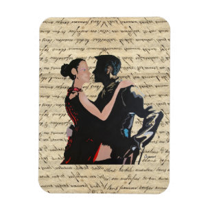Magnet Flexible Danseurs de tango