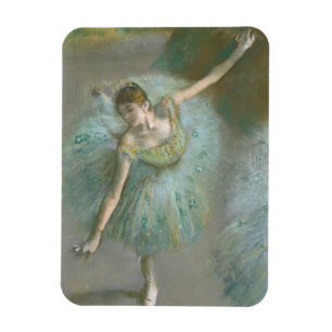 Magnet Flexible Danseuse dans Green Edgar Degas