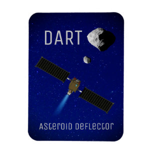 Magnet Flexible DART Astéroïde Déflecteur Spacecraft